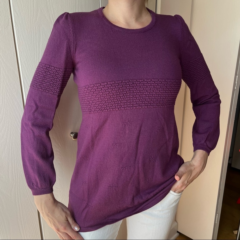 Made-in-Italy Wool Sweater-Tunic